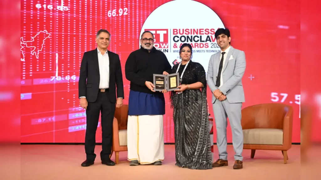 Ourea founder anooja bashir featured in economic times.